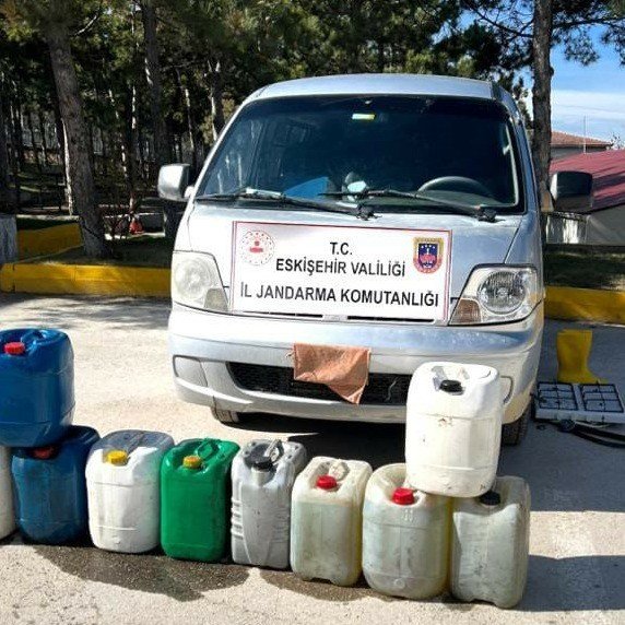 270 Litre Motorin Çalan 2 Kişi Tutuklandı