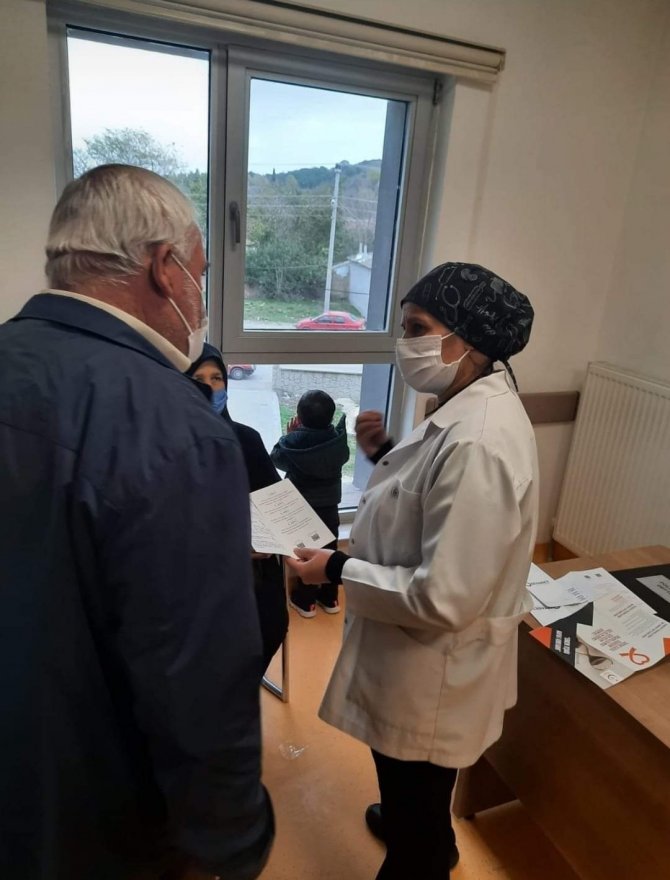 İ̇psala’ya Bağlı Köylerde Kanser Taraması Yapılıyor