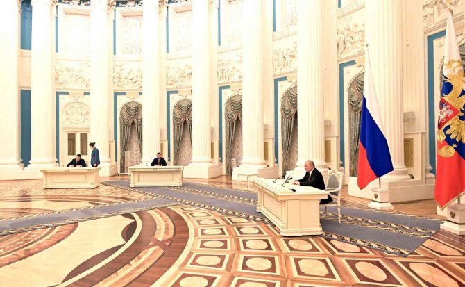 Rusya Devlet Başkanı Putin, Donetsk Ve Luhansk’ın Bağımsızlığını Tanıdı
