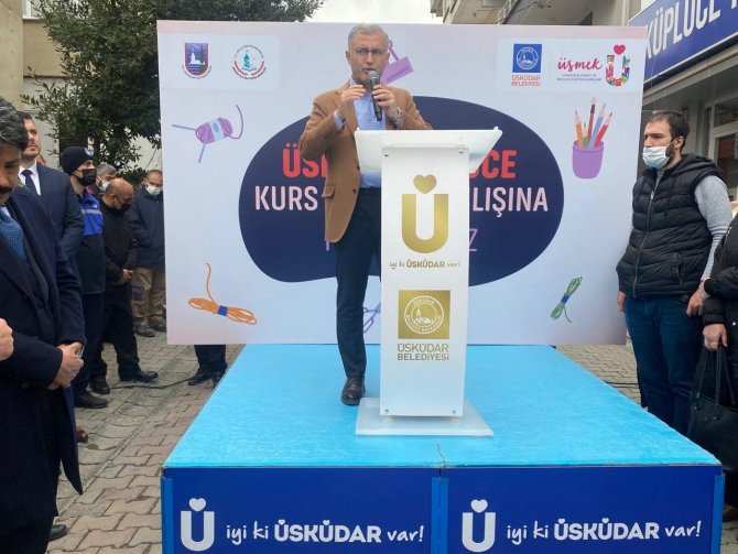 Üsküdar’da Sanat Ve Meslek Eğitimi Kurslarının 16’ıncısı Küplüce’de Açıldı