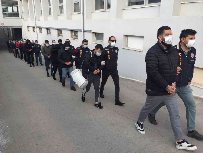 Yasa Dışı Bahis Oynattığı Öne Sürülen 29 Şüpheli Adliyeye Sevk Edildi