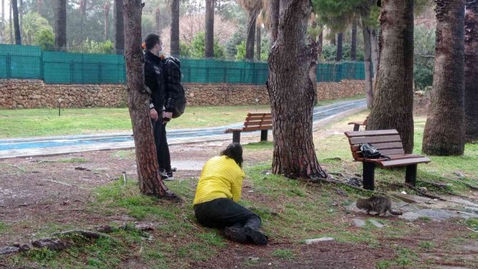 19 Yaşındaki Genç Kız Parkta Yarı Baygın Halde Bulundu