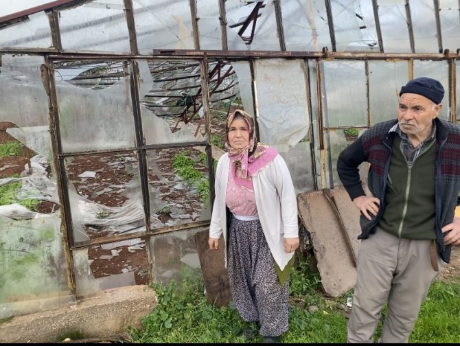 Aksu’da Çıkan Hortum 70 Dekar Ekili Alana Zarar Verdi