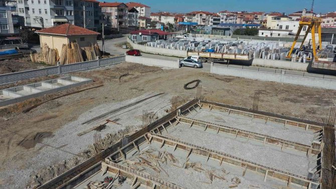 Bafra Bölgenin En Büyük 1. Sınıf Atık Getirme Merkezine Hazırlanıyor