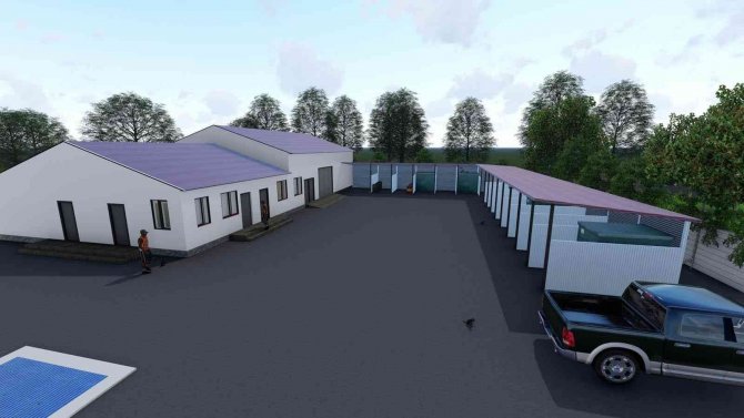 Bafra Bölgenin En Büyük 1. Sınıf Atık Getirme Merkezine Hazırlanıyor