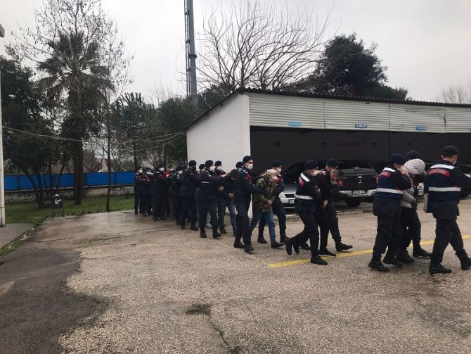 Gönen’de Jandarmadan Büyük Operasyon