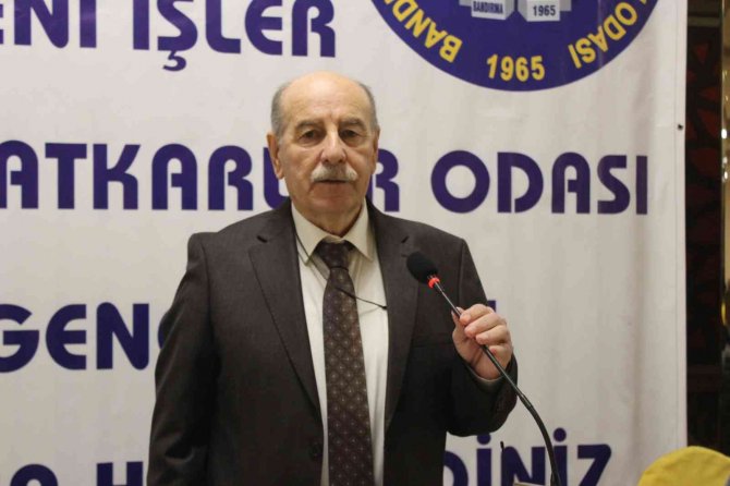 Bandırma Madeni İ̇şler Odası Başkanı Dinçer Güven Tazeledi