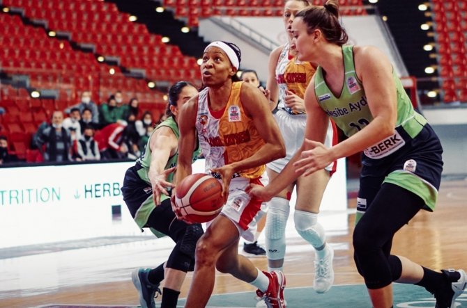 Kbsl: Bellona Kayseri Basketbol: 77-nesibe Aydın: 71