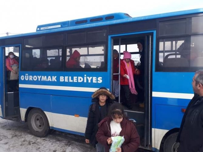 Öğrencilerin Kayak Heyecanı