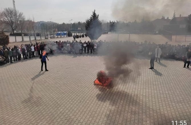 Erzincan’da Gerçeğini Aratmayan Deprem Tatbikatı
