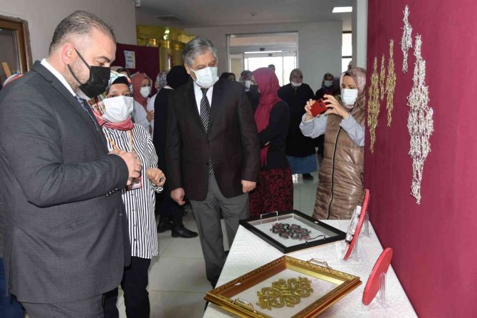 Görele Halk Eğitim Merkezi’nden Filografi Takı Tasarım Sergisi