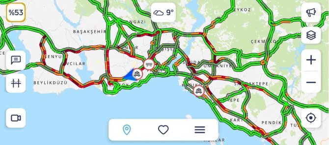 İ̇stanbul Güne Yağmurla Uyandı