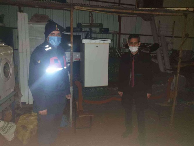 Çalınan Eşyalar Jandarma Tarafından Bulundu