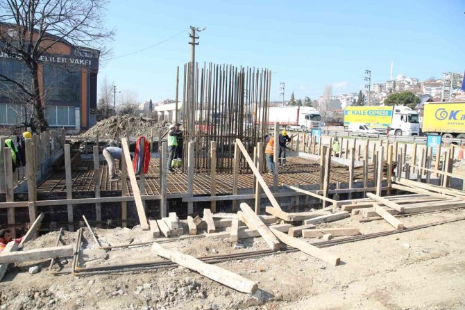 Kuruçeşme Tramvay Hattı Projesinde Çalışmalar Sürüyor