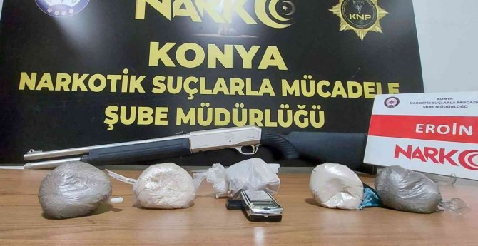 Konya’da Uyuşturucu Operasyonu: 8 Tutuklama