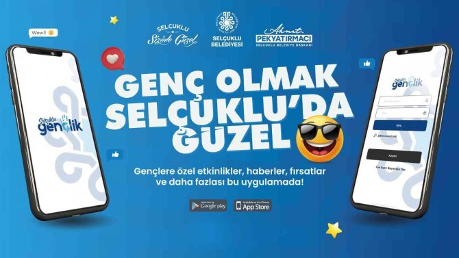 Selçuklu Gençlik Uygulaması Gençlere Birçok Avantaj Sağlıyor