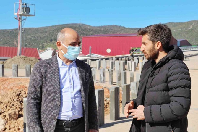 Başkan Söğüt, Üstyapı Çalışmalarını İnceledi