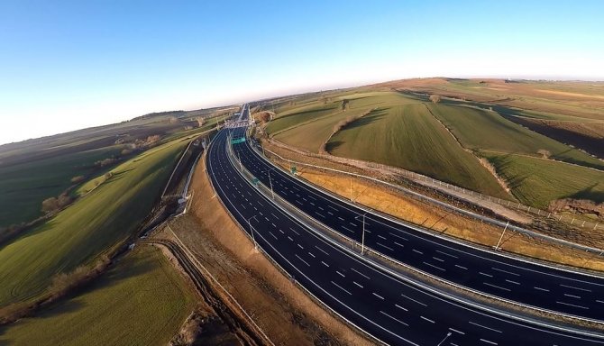 2 Saatlik Paramotor Uçuşuyla Tekirdağ- Çanakkale Otoyolu’nun Son Halini Görüntüledi