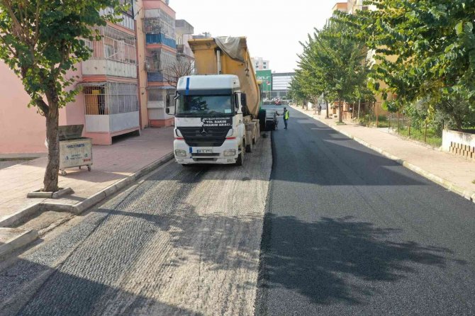 Büyükşehir Belediyesi, Akbelen’de Üç Caddeyi Yeniledi