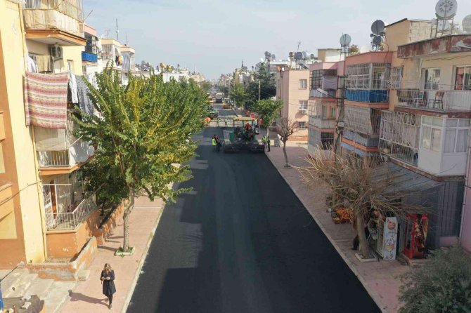 Büyükşehir Belediyesi, Akbelen’de Üç Caddeyi Yeniledi