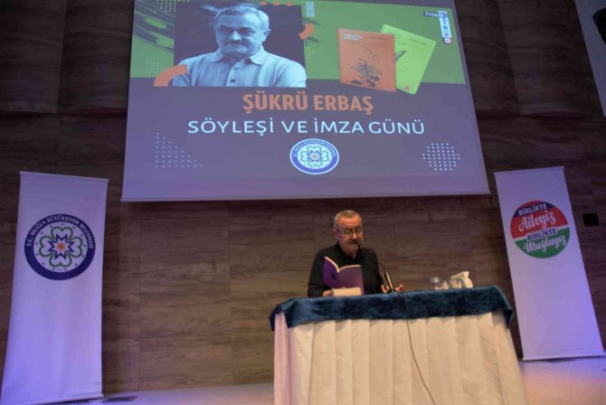 Şükrü Erbaş Muğla’da Şiir Severlerle Buluştu