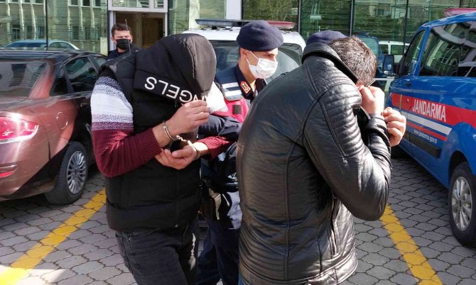 Samsun’da İki Kez Aynı Taş Ocağından Hırsızlık Yapan 3 Kişi Tutuklandı