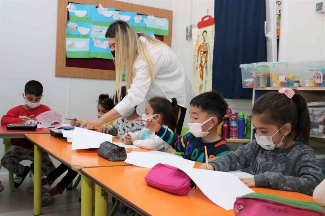 Toroslar Belediyesinden Miniklere Okul Olgunluğu Testi