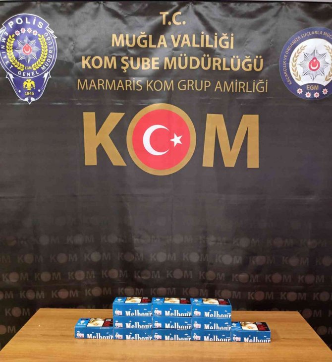 11 Bin Paket Makaron Ele Geçirildi