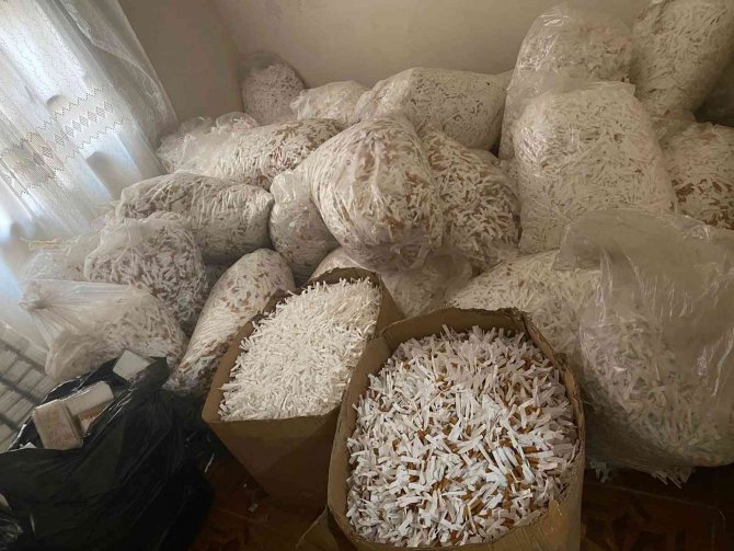 Adana’da 23 Milyon 740 Bin Adet Kaçak Makaron Ele Geçirildi