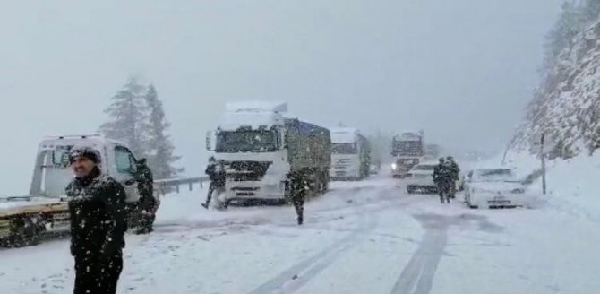 Antalya-konya Karayolunda Trafik Normale Döndü