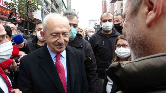 Kılıçdaroğlu, Denizli’de Esnafı Ziyaret Etti