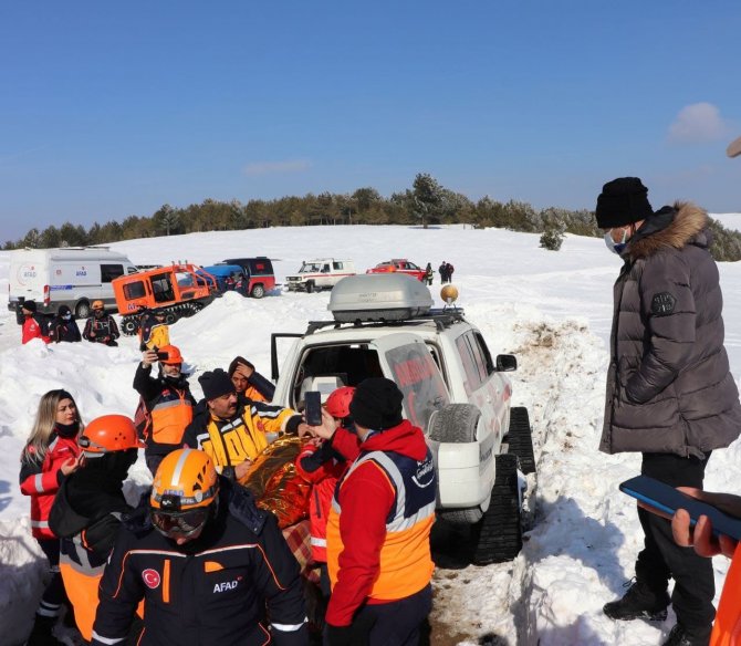 Afad’tan Kış Tatbikatı