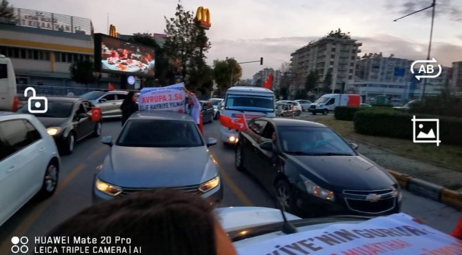 Aydın’ın Demir Yumruklarına Konvoylu Karşılama