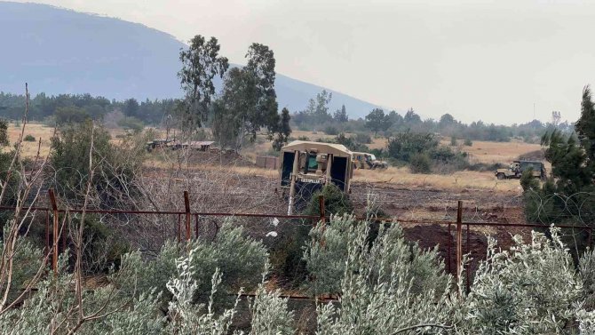 Hatay’da Kışlada Çıkan Otluk Yangını Söndürüldü