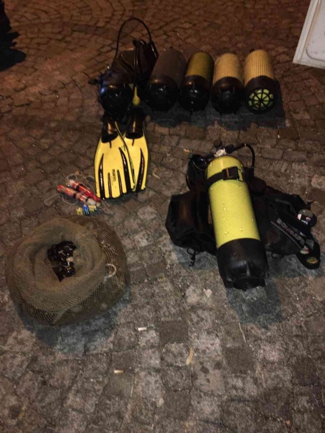 İ̇zmir’de Kaçak Avlanan Bir Kişiye, 24 Bin 677 Lira Ceza Kesildi
