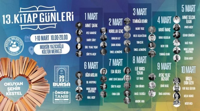 Kestel Belediyesi 13. Kitap Günleri’nde Geri Sayım Başladı