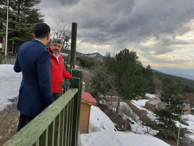Kütahya Gençlik Ve Spor İ̇l Müdürü Tahir Emre Can Gediz’de İncelemelerde Bulundu
