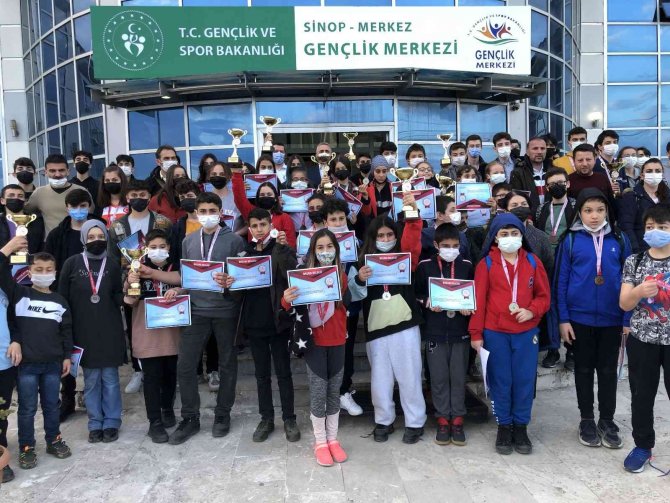 Satrançta Sinop İl Birincileri Belirlendi