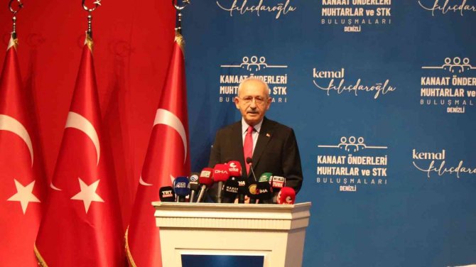 Chp Lideri Kılıçdaroğlu: “Meclisi Acilen Toplamak Gerekiyor”