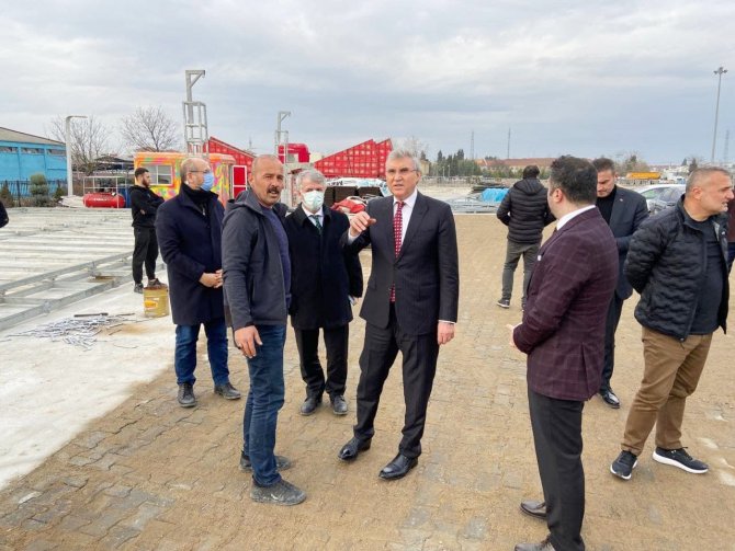 Şehrin Yeni Lunaparkı Sakarya Park’ta Hızla Yükseliyor