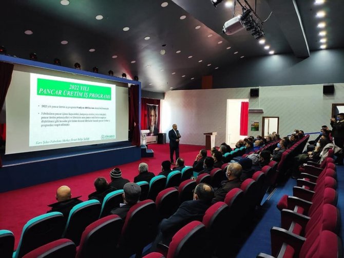 Selim’de Şeker Pancarı Yetiştiriciliği Toplantısı