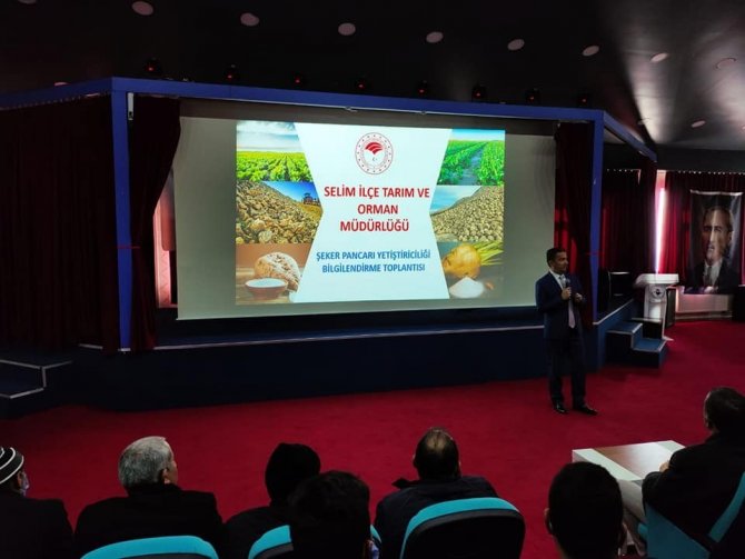 Selim’de Şeker Pancarı Yetiştiriciliği Toplantısı