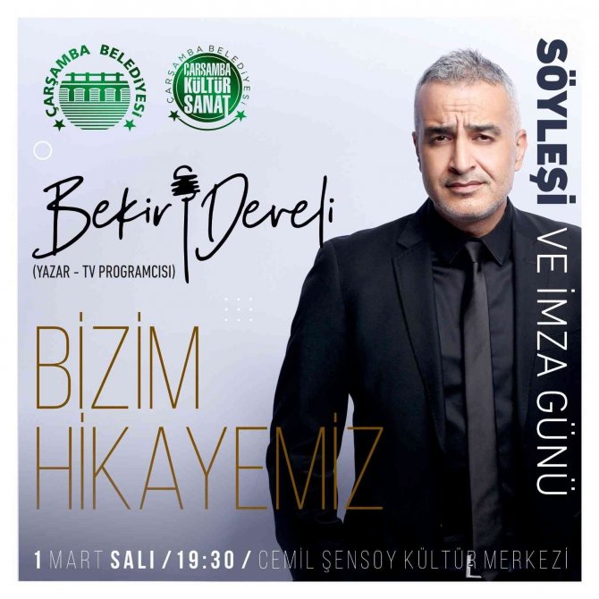 Bekir Develi Çarşambalı Sevenleriyle Buluşuyor