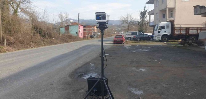 Jandarmadan Yerli Ve Milli Radarla Hız Tespiti Denetimi
