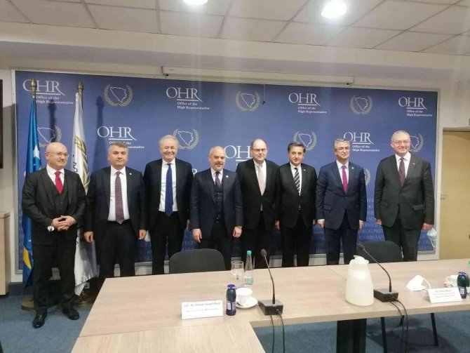 Milletvekili Canbey, Bosna’da Temaslarda Bulundu