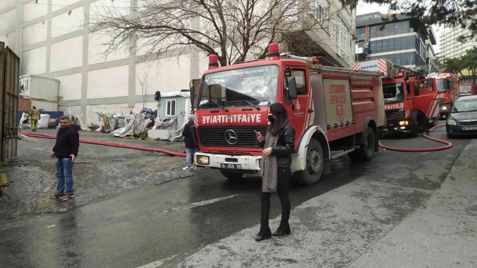 Bağcılar’da Korkutan Yangın