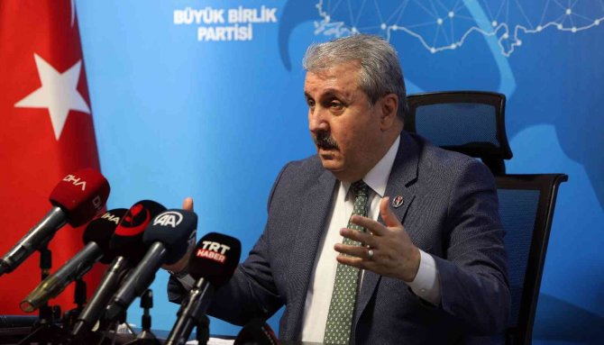 Bbp Lideri Destici: “Rusya’nın Bugün Başlattığı Savaş İşgalci Bir Girişimdir”
