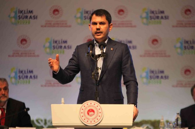 Bakan Kurum: “İ̇nsanlığı Daha Adil Bir Dünyaya, İklim Değişikliği Seferberliğine Çağırıyoruz”