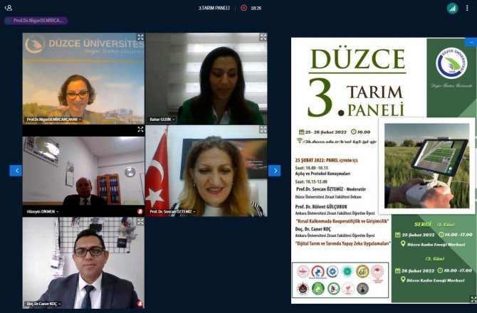 Düzce 3. Tarım Paneli Gerçekleştirildi