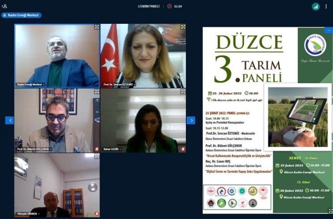 Düzce 3. Tarım Paneli Gerçekleştirildi